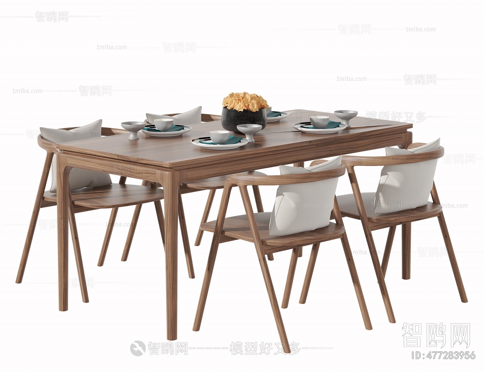 Nordic Style Dining Table And Chairs