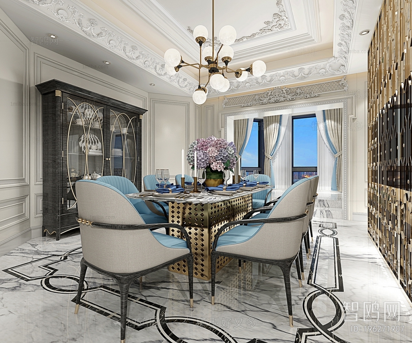 French Style Dining Room