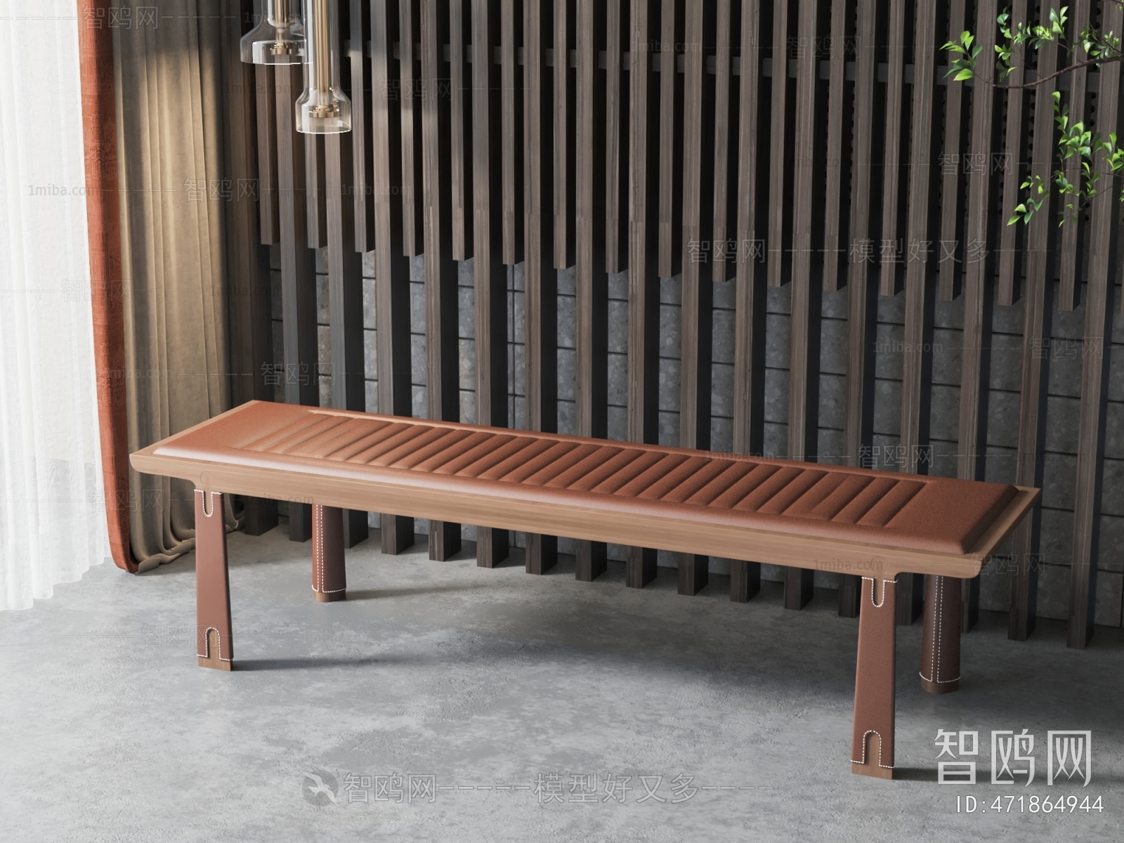 新中式长凳