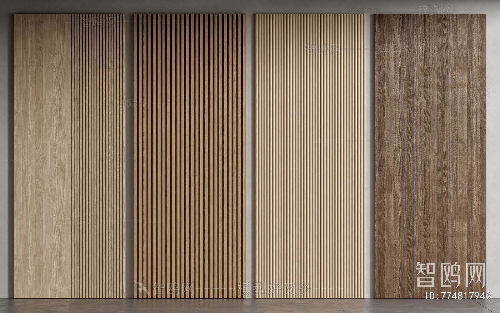 现代木饰面 护墙板