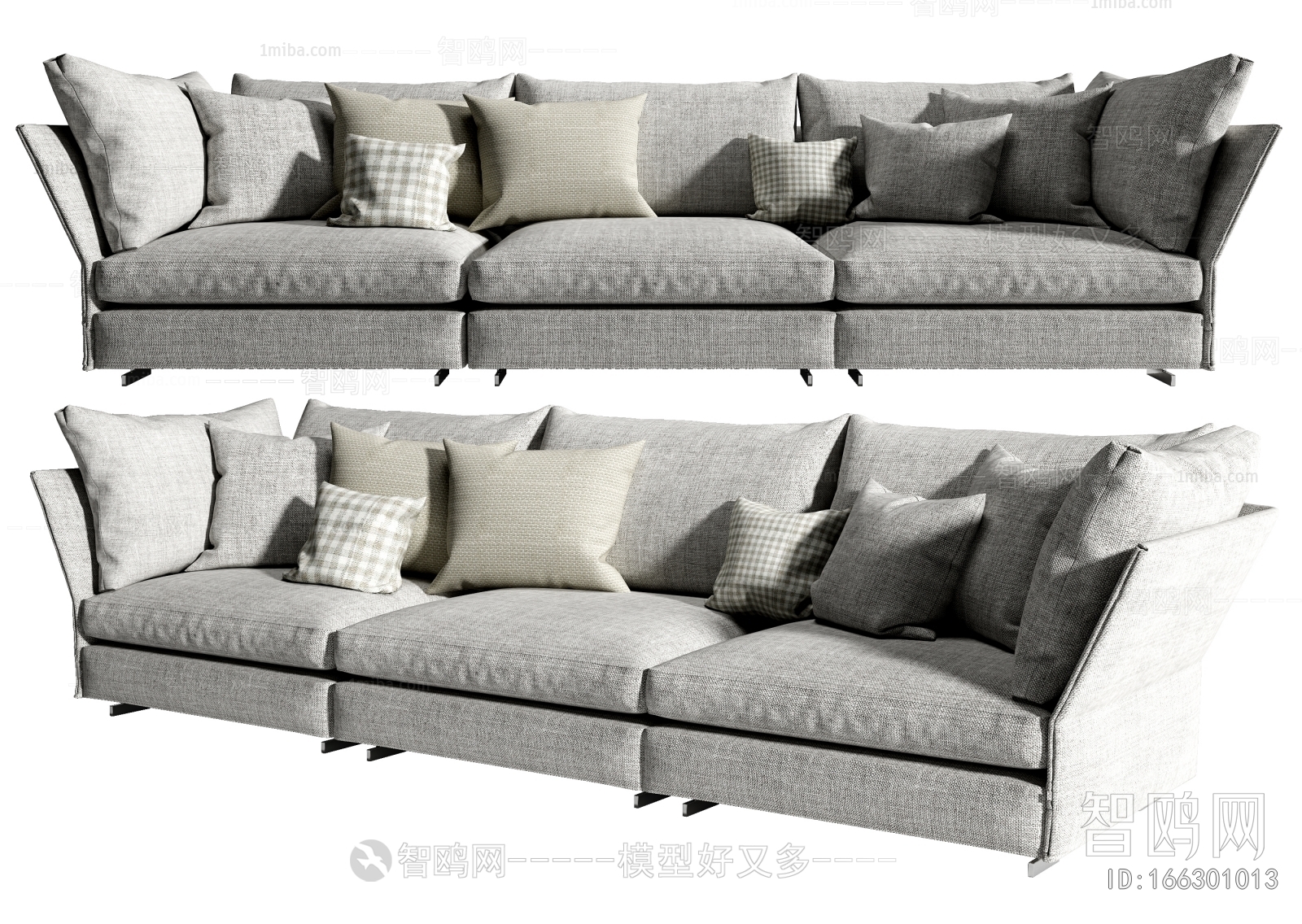 Modern Three-seat Sofa