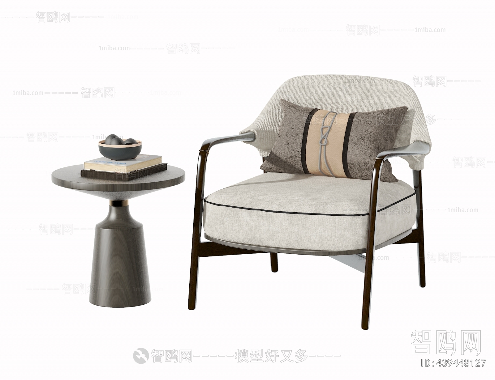 New Chinese Style Lounge Chair