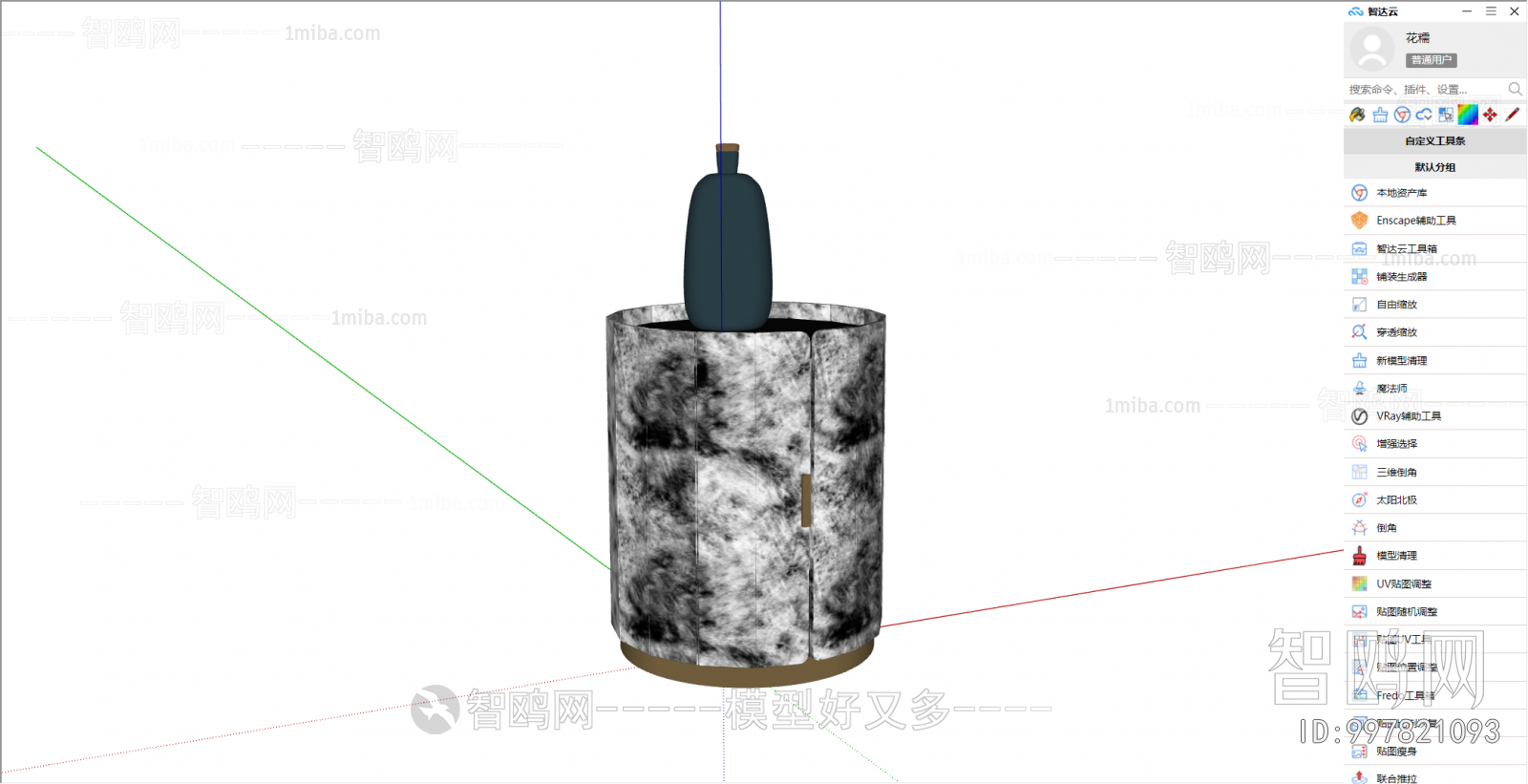 现代简约床头柜