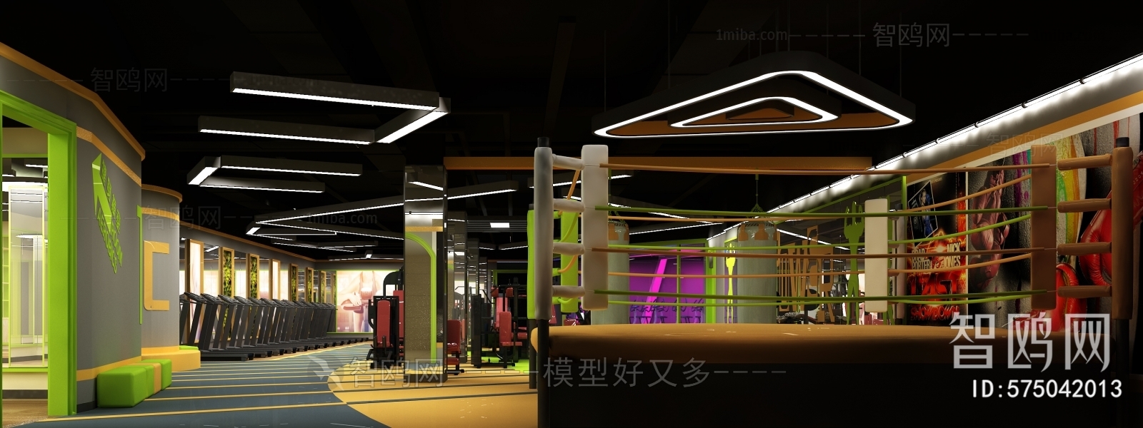 Industrial Style Gym