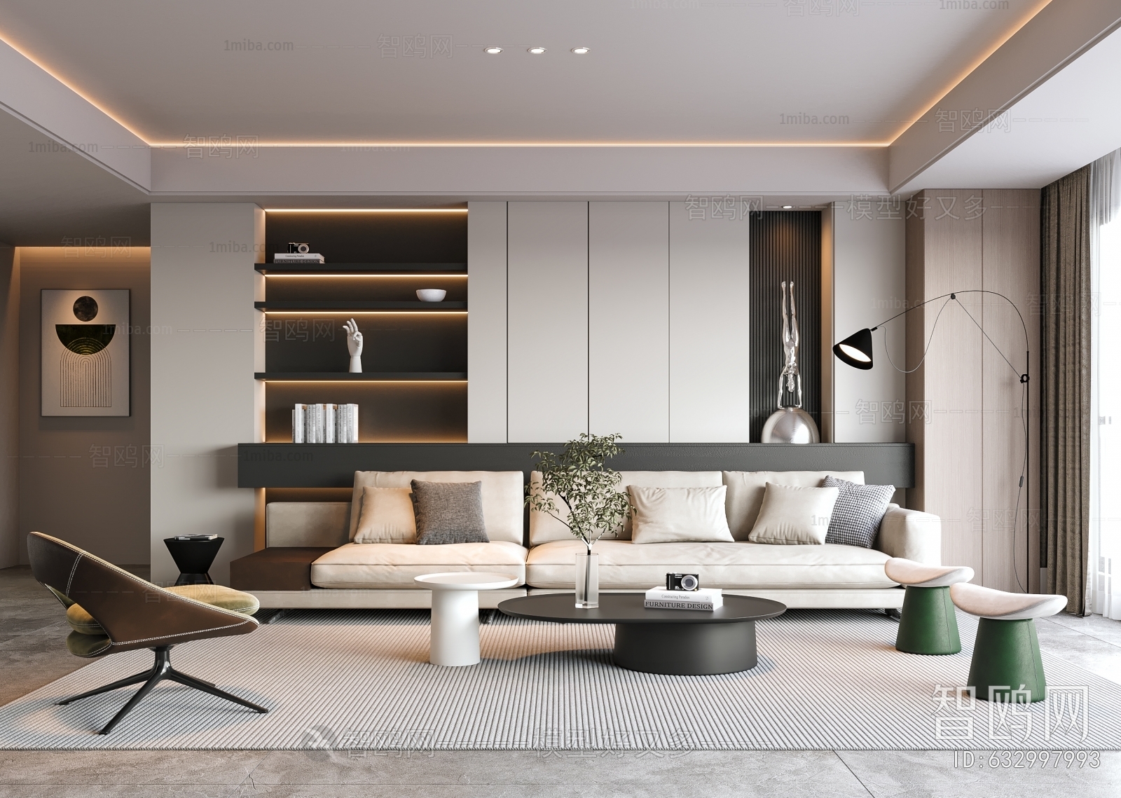 Modern A Living Room