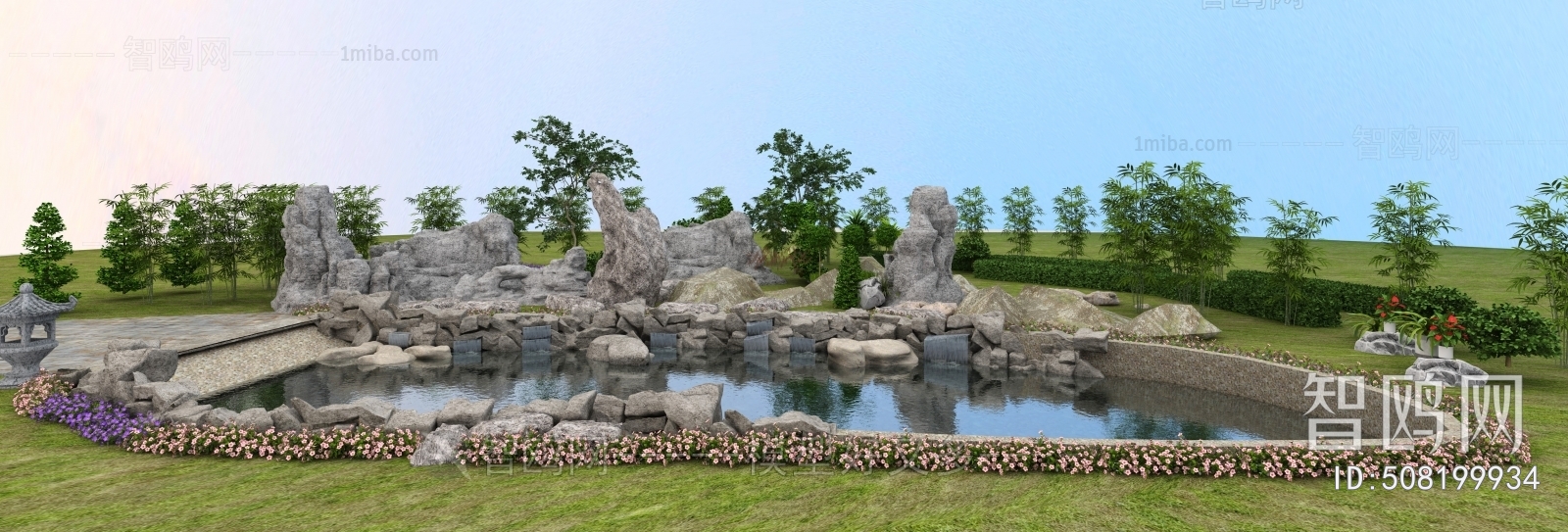 New Chinese Style Garden