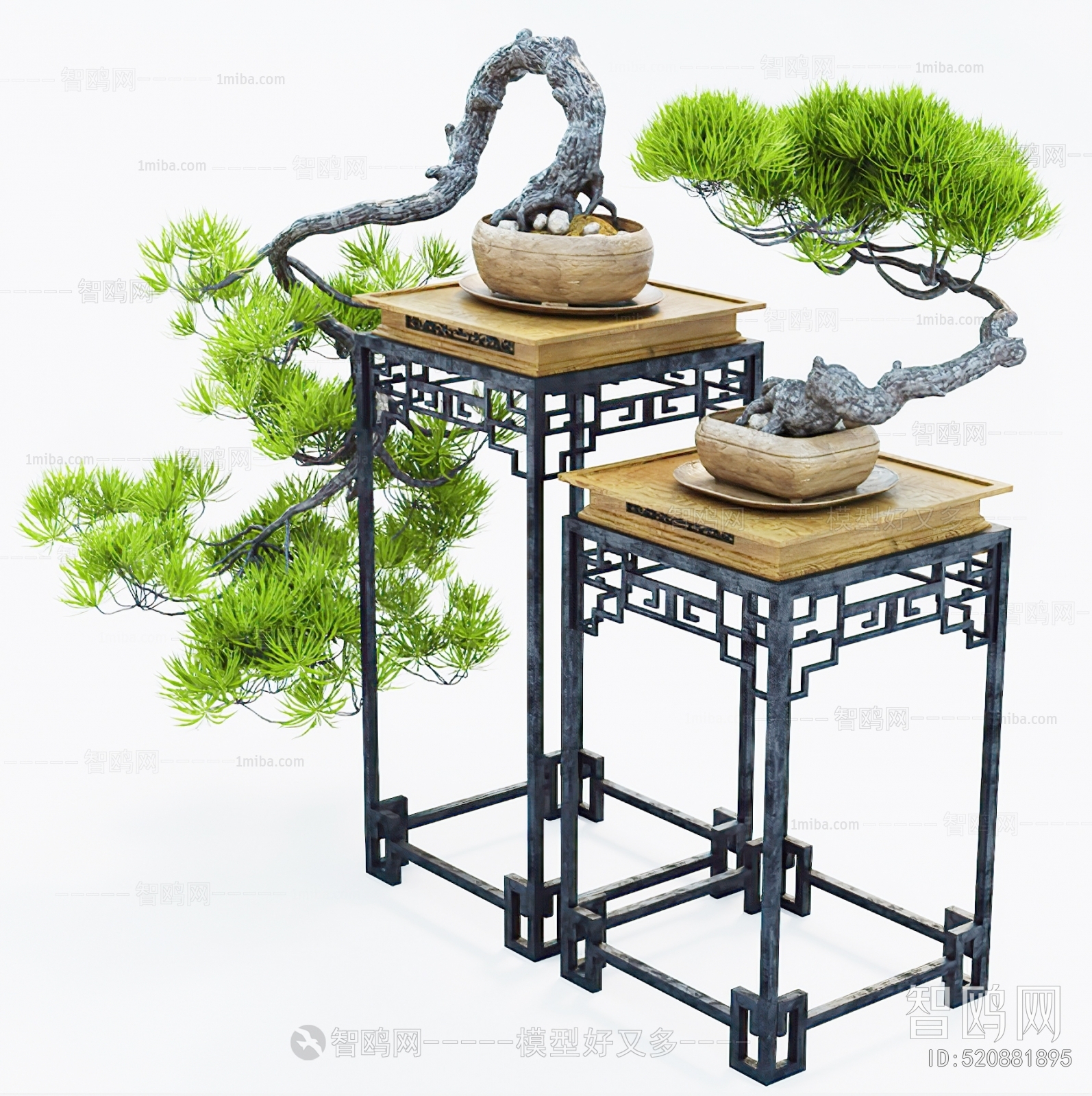 New Chinese Style Bonsai