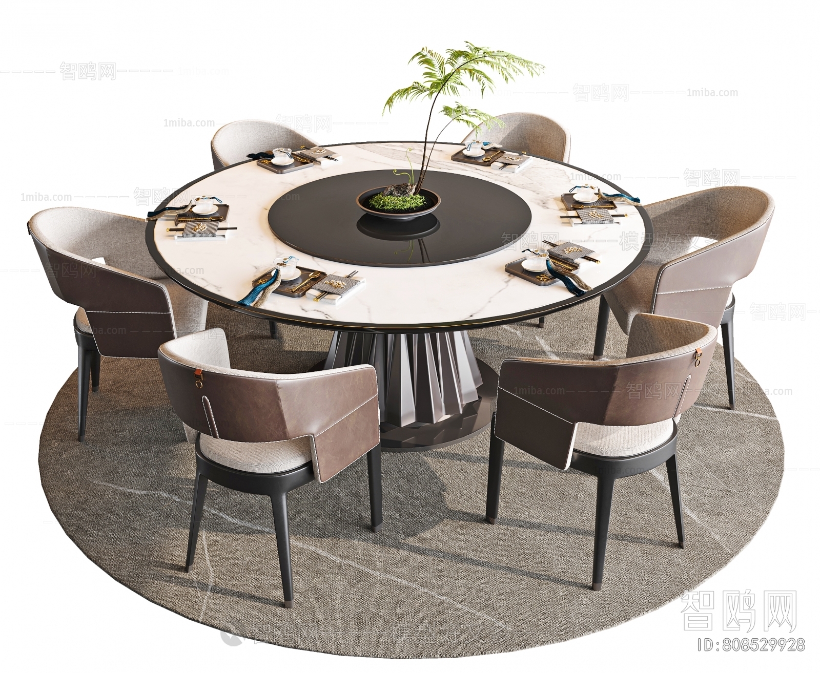 New Chinese Style Dining Table And Chairs