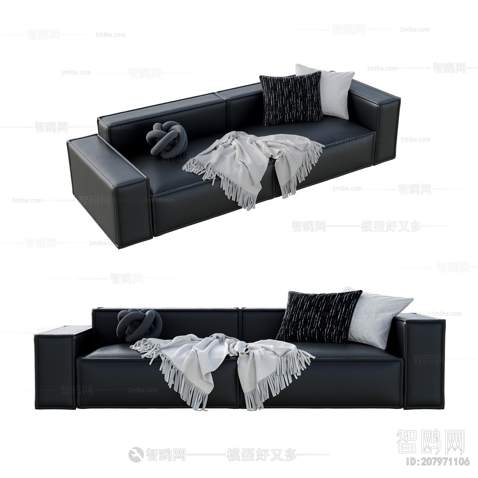 Modern Multi Person Sofa