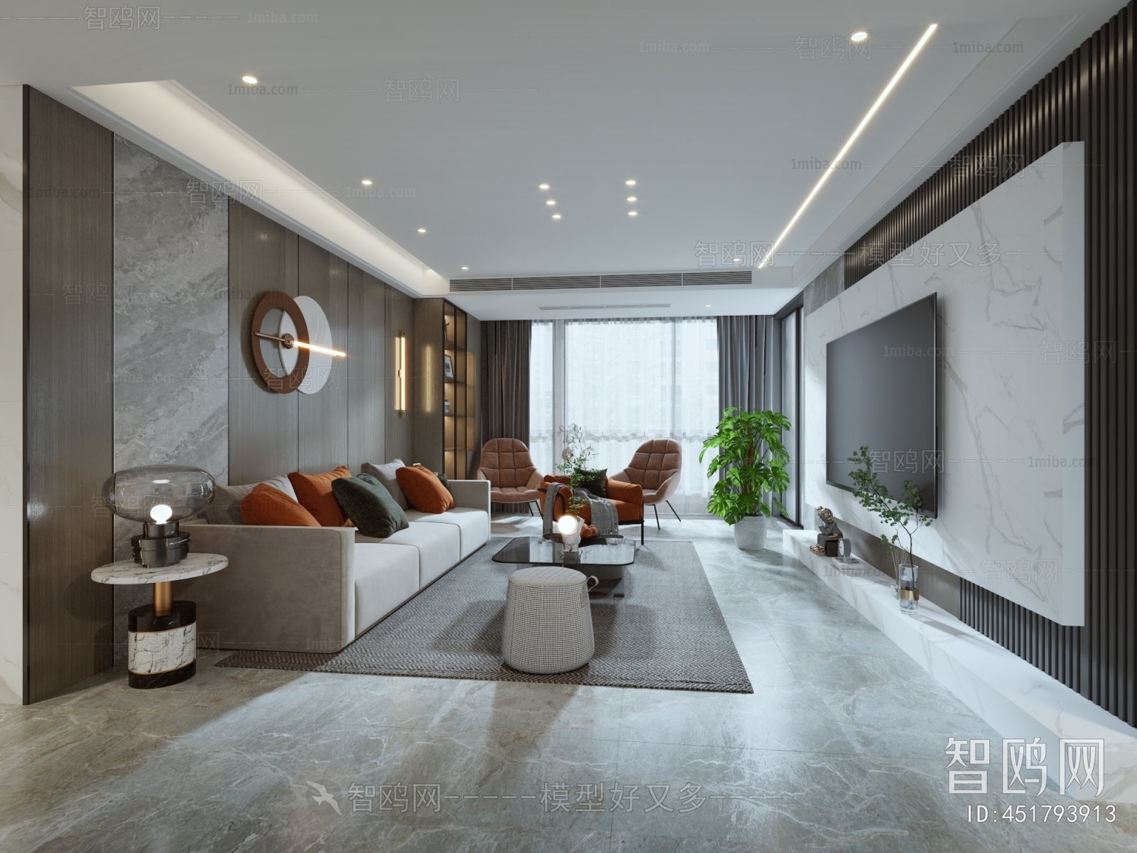 Modern A Living Room