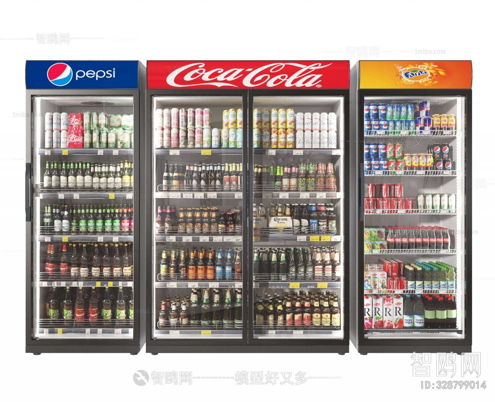 现代饮料冰柜