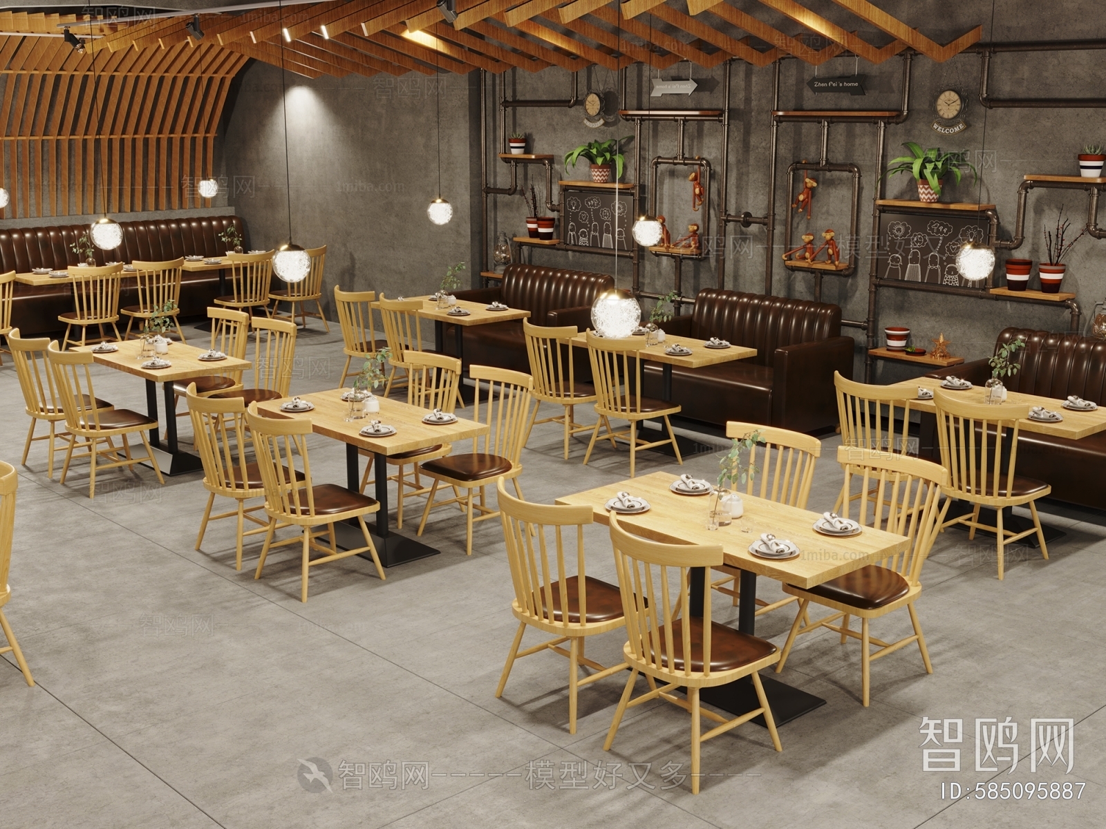 Industrial Style Restaurant