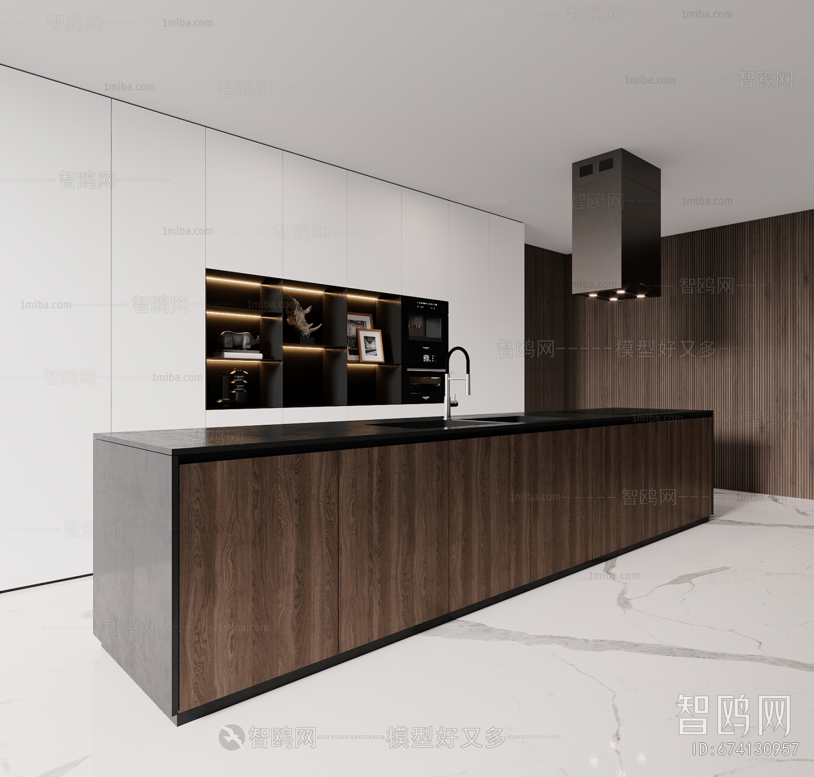 Modern Open Kitchen