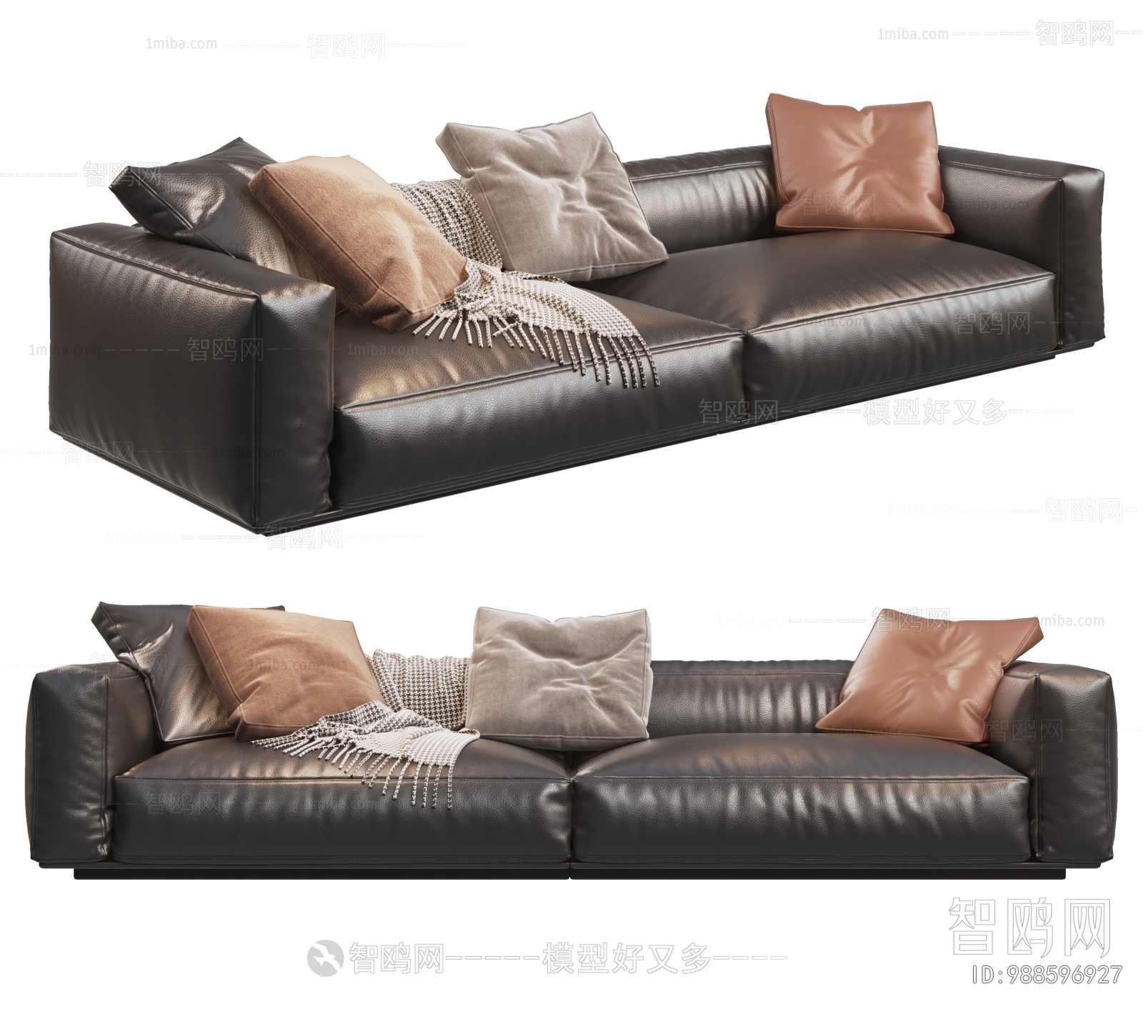 Arflex现代双人沙发