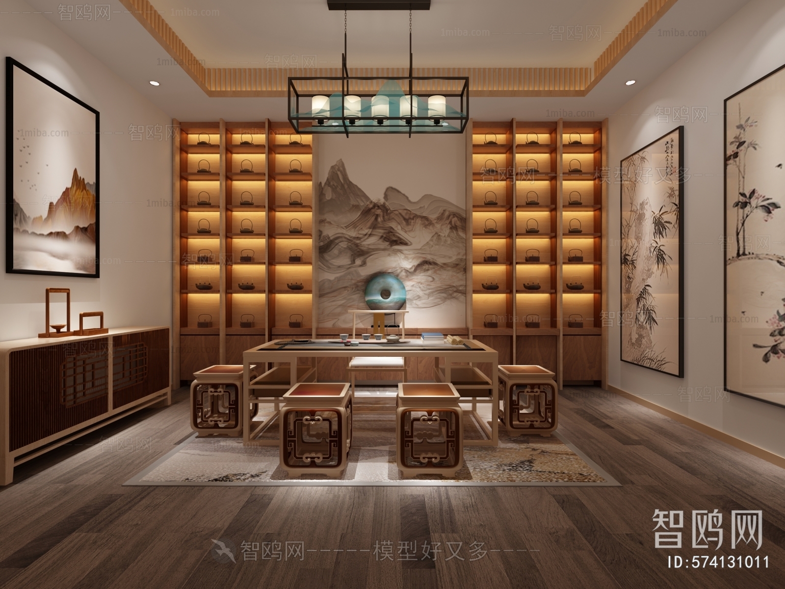 New Chinese Style Tea Shop