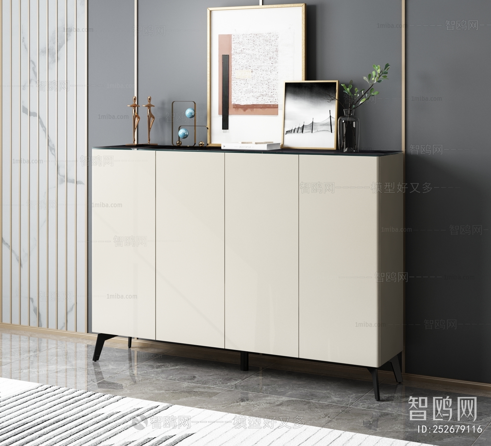 Modern Entrance Cabinet