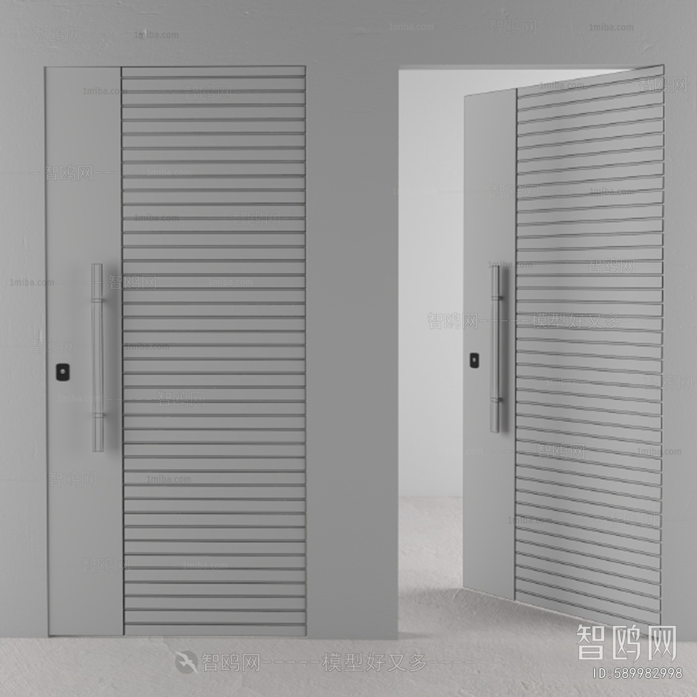 Modern Single Door