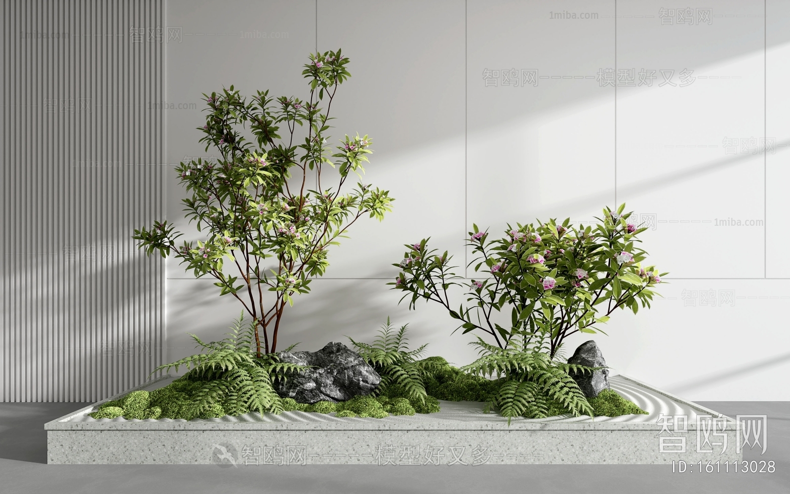 现代室内盆栽植物造景