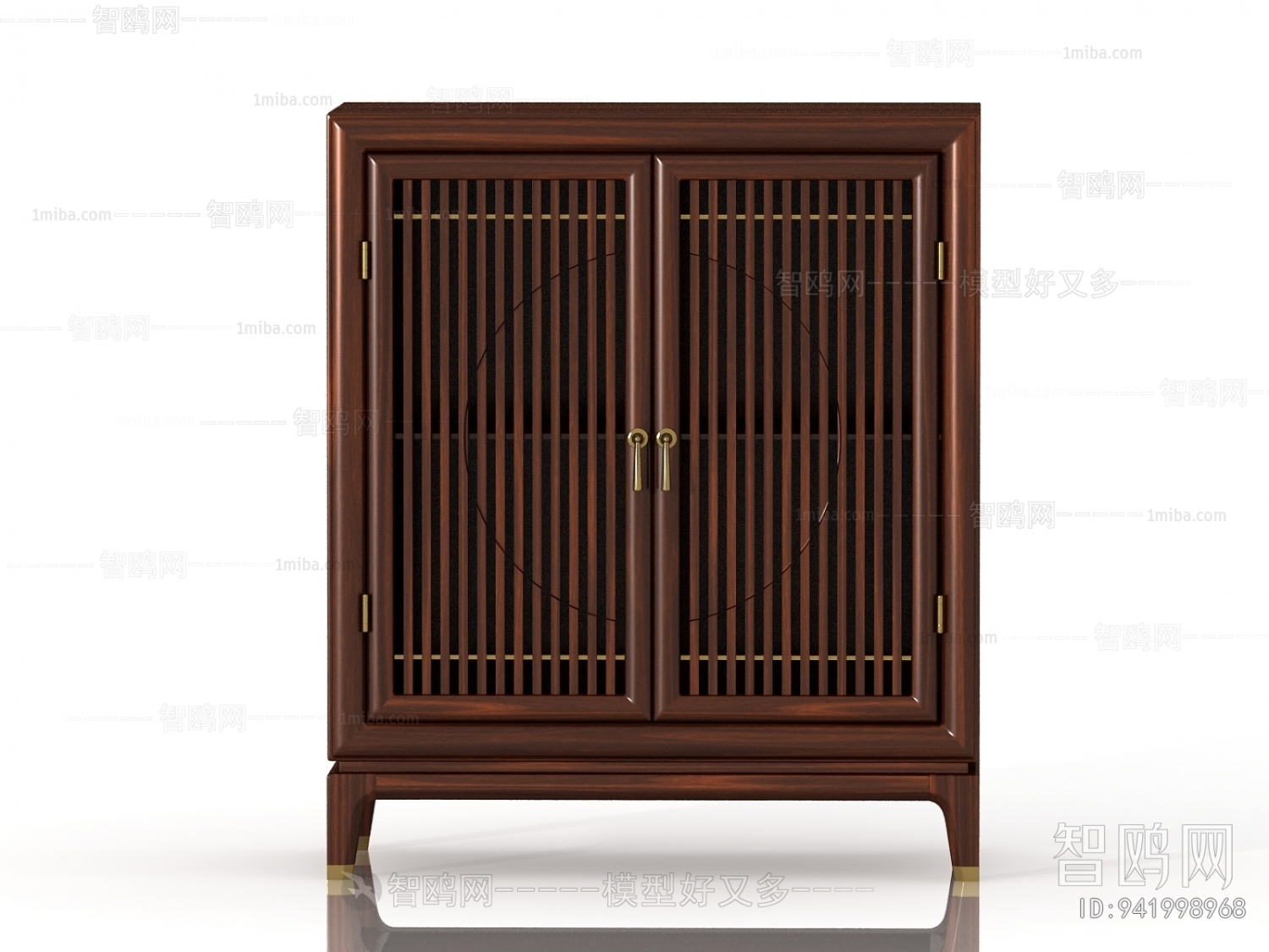 New Chinese Style Wine Cabinet