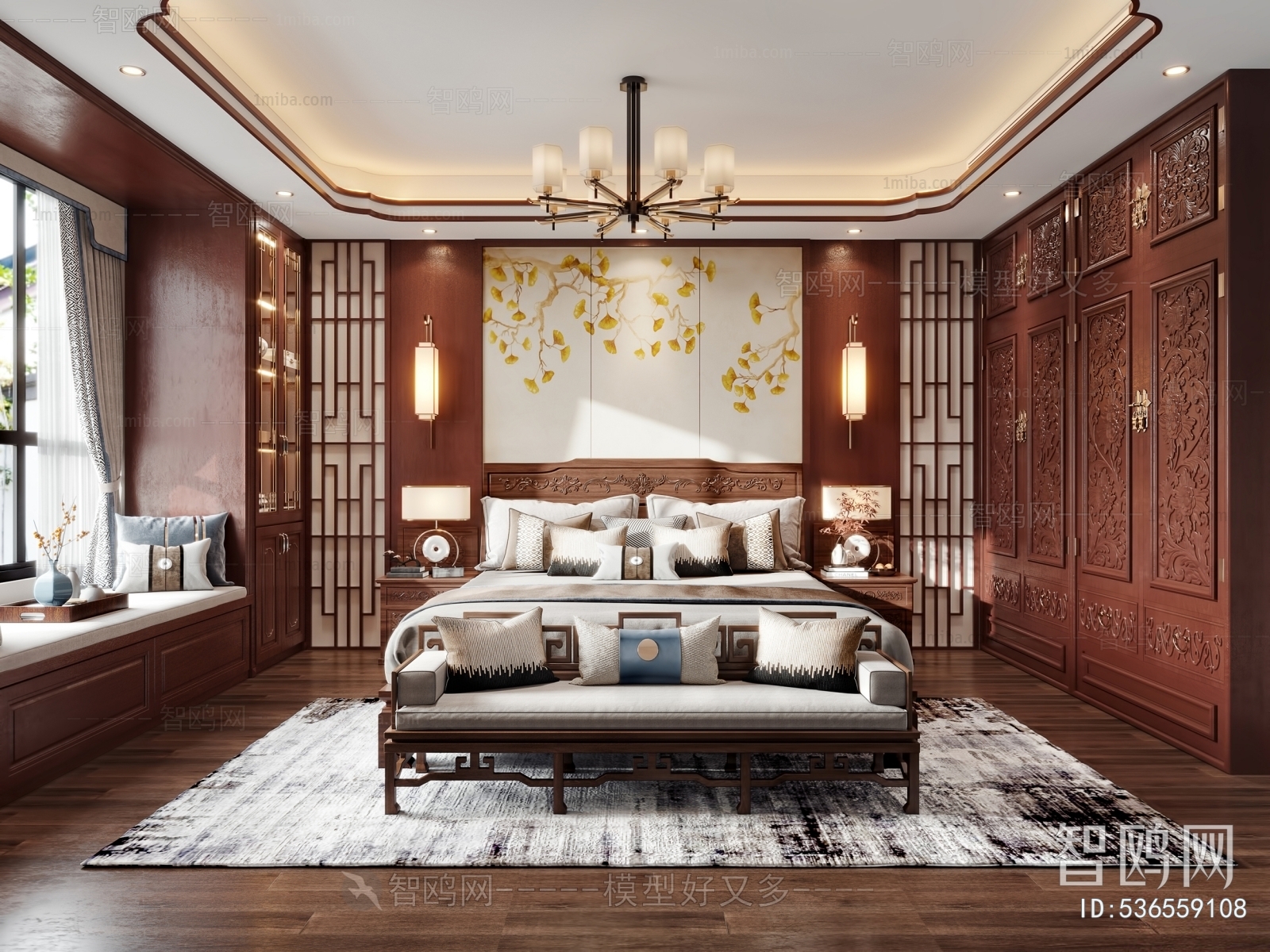 Chinese Style Bedroom