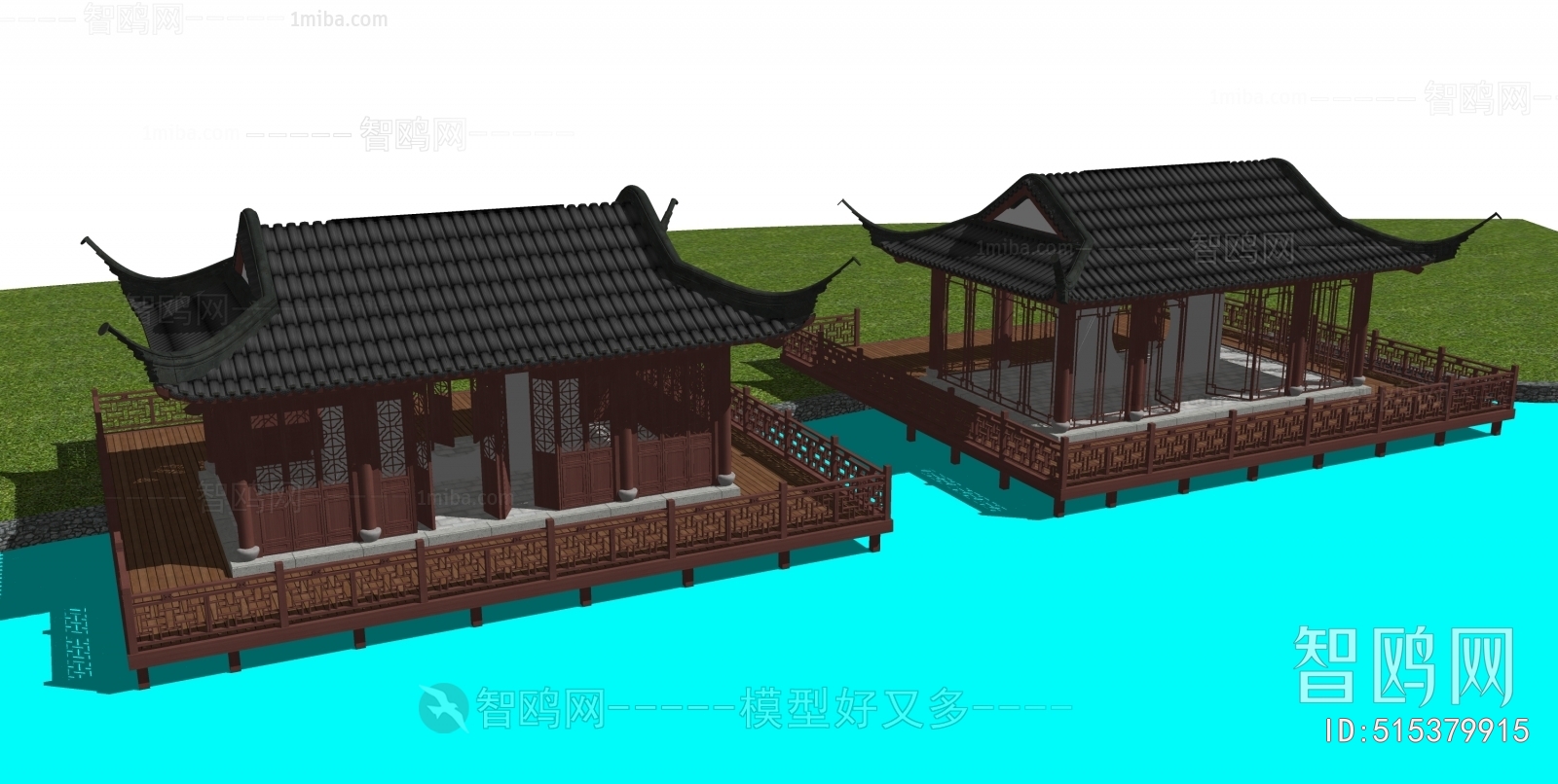 Chinese Style Building Component