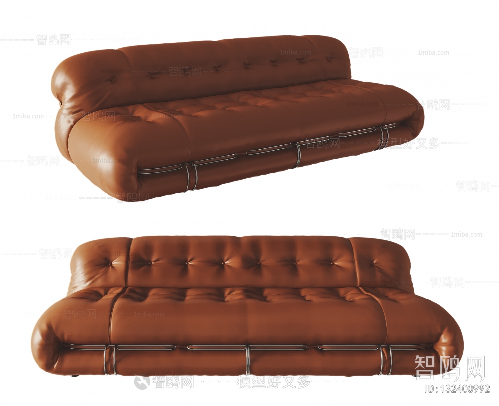 Minotti现代三人沙发