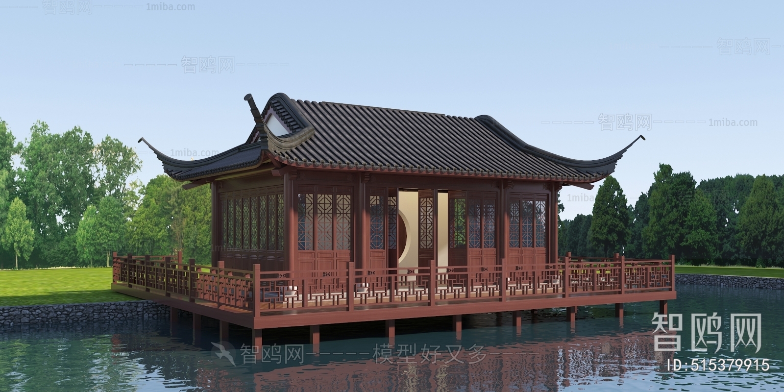 Chinese Style Building Component