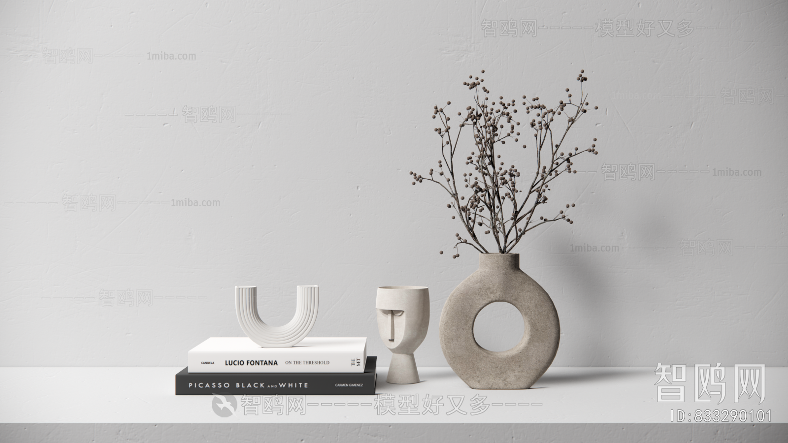 Wabi-sabi Style Decorative Set