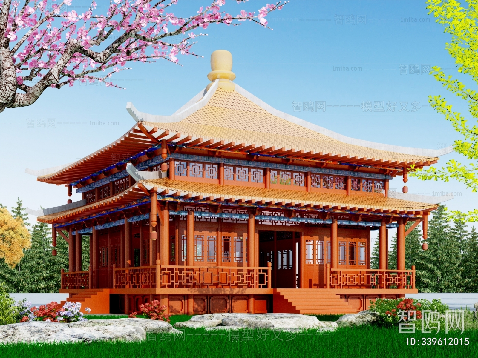 Chinese Style Ancient Architectural Buildings