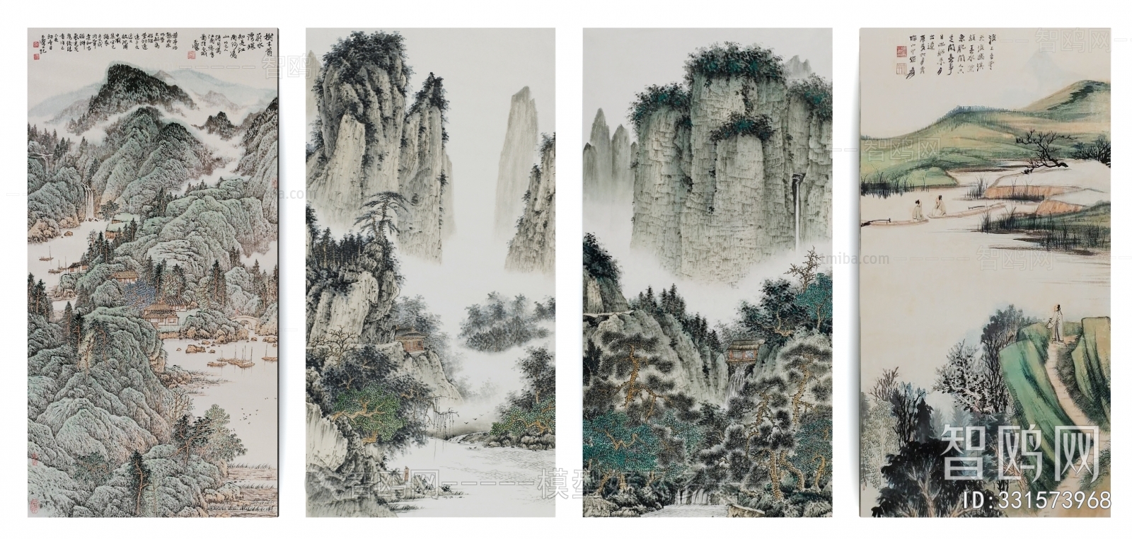 New Chinese Style Painting