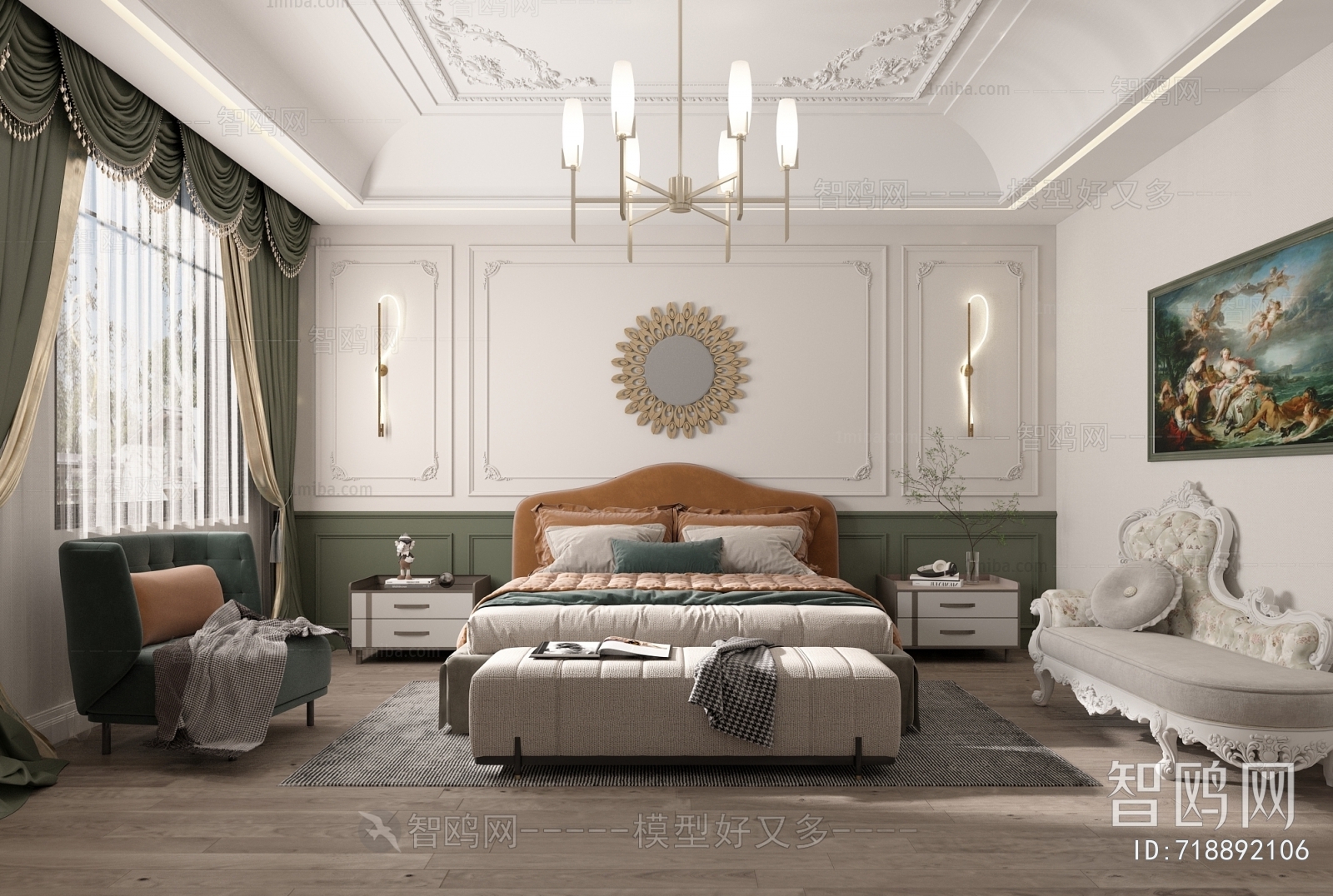 French Style Bedroom