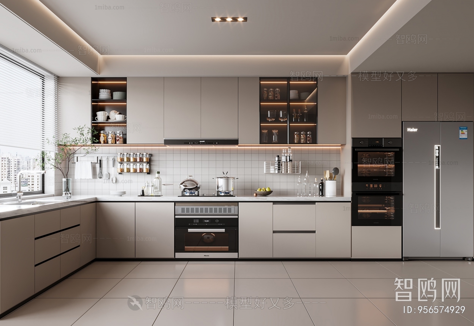 Modern The Kitchen