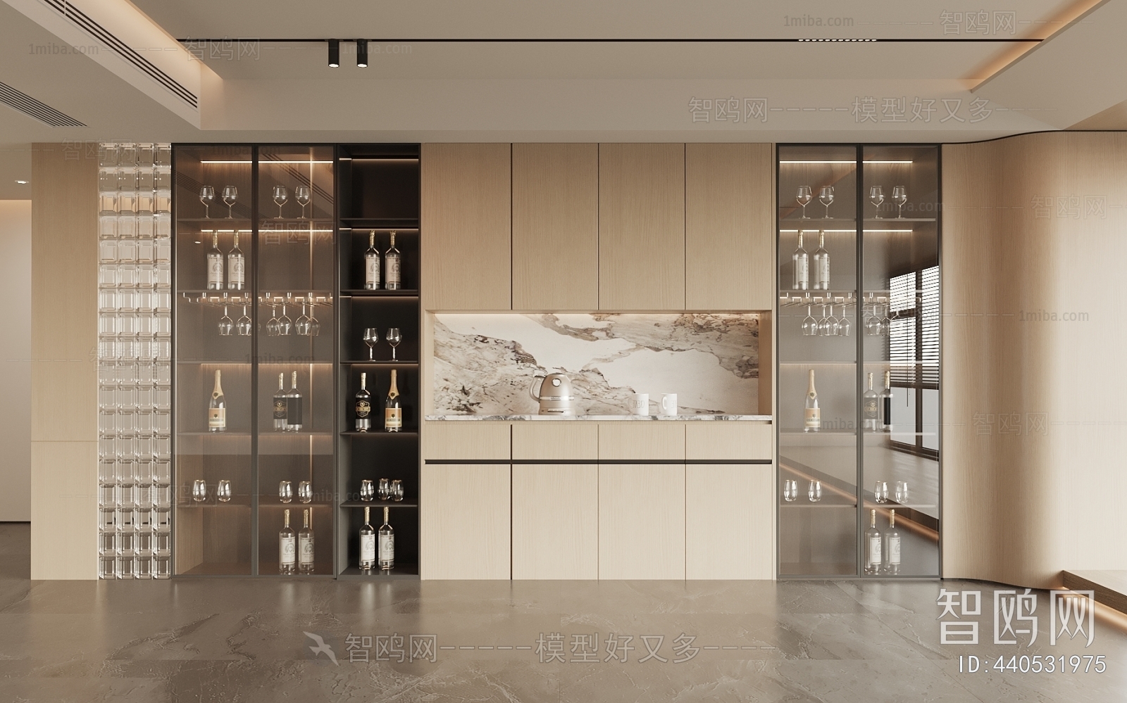 Modern Wine Cabinet