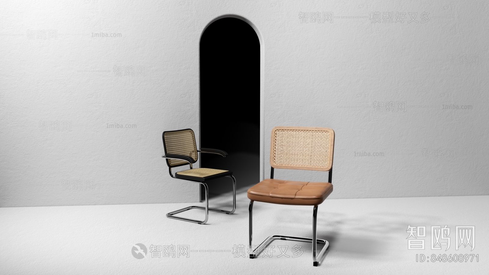 Wabi-sabi Style Lounge Chair