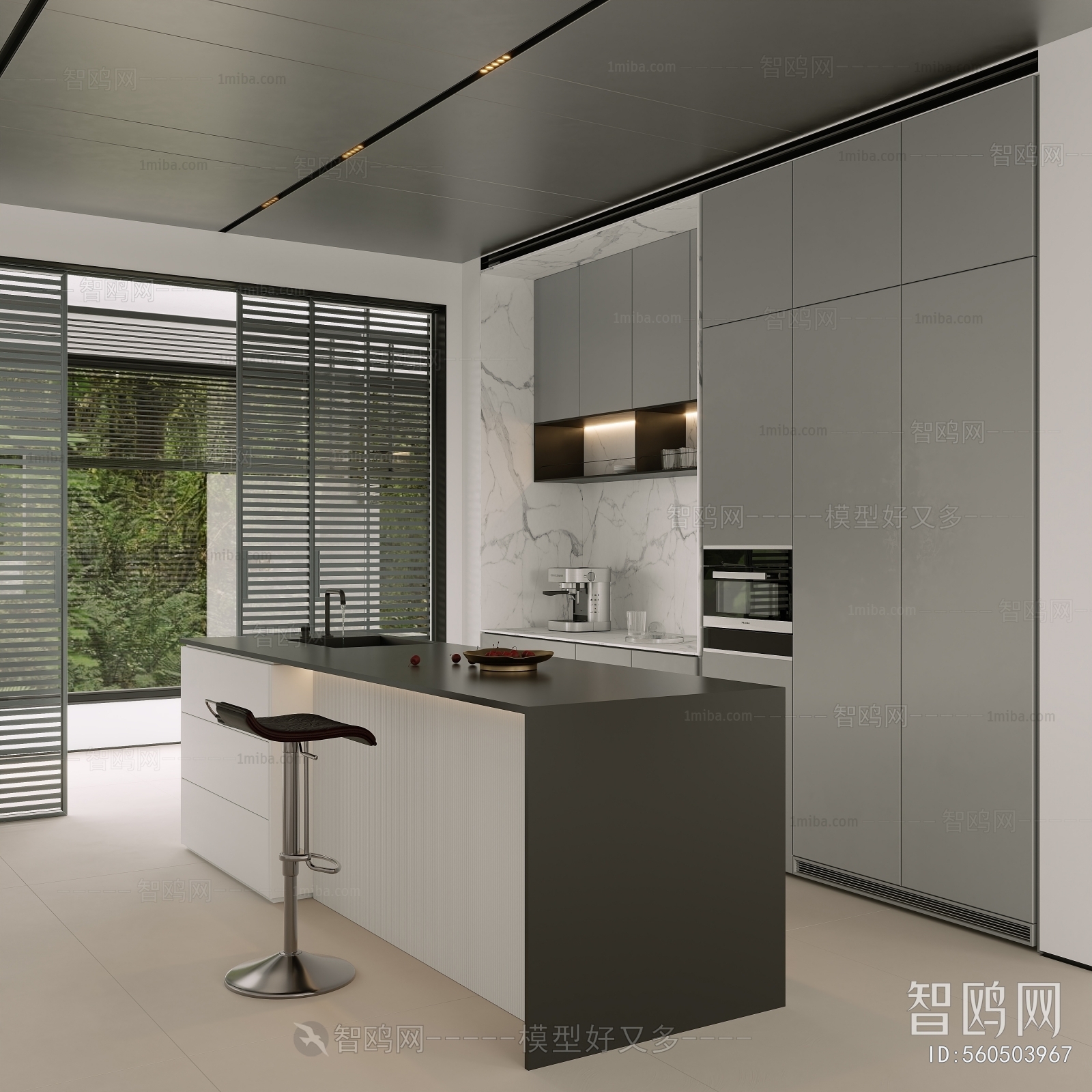 Modern The Kitchen