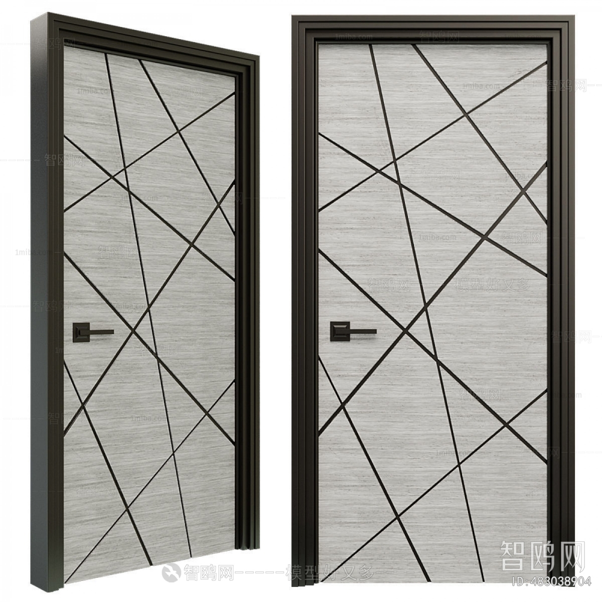 Modern Single Door