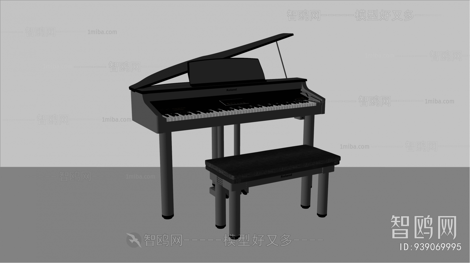 现代钢琴长凳