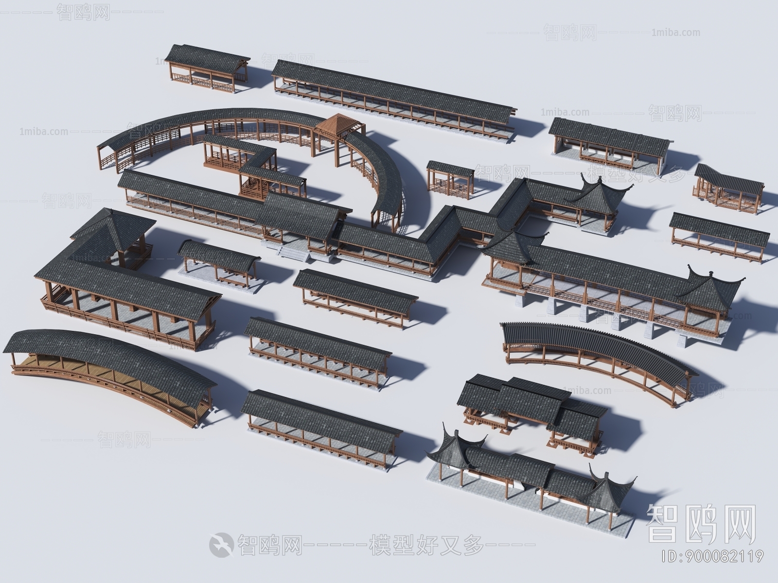 Chinese Style Building Component