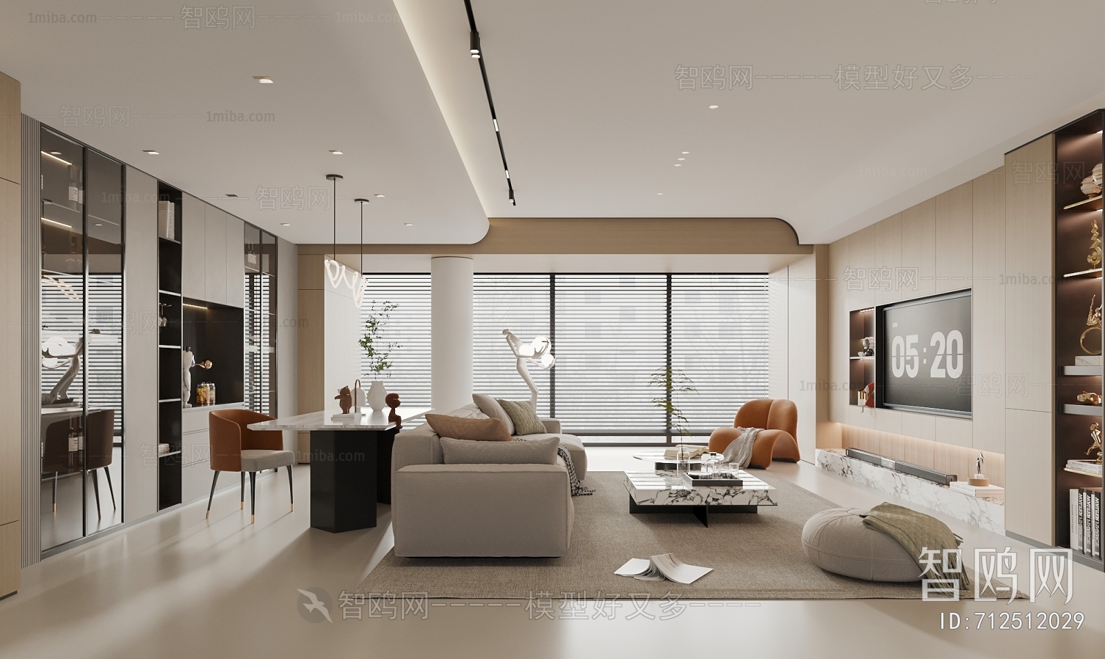 Modern A Living Room