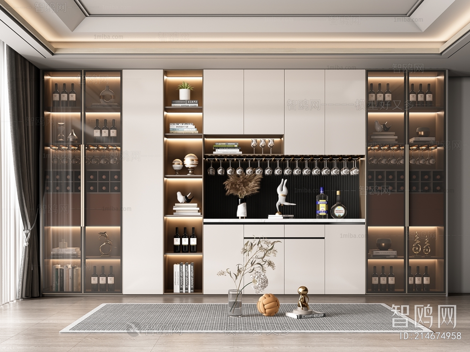 Modern Wine Cabinet