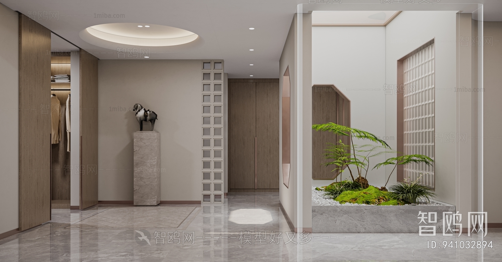 Modern Hallway