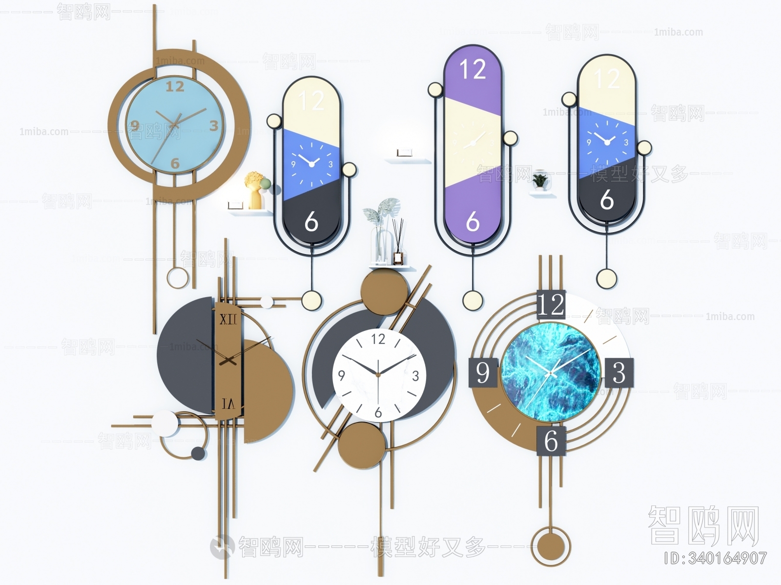 Modern Clocks And Watches