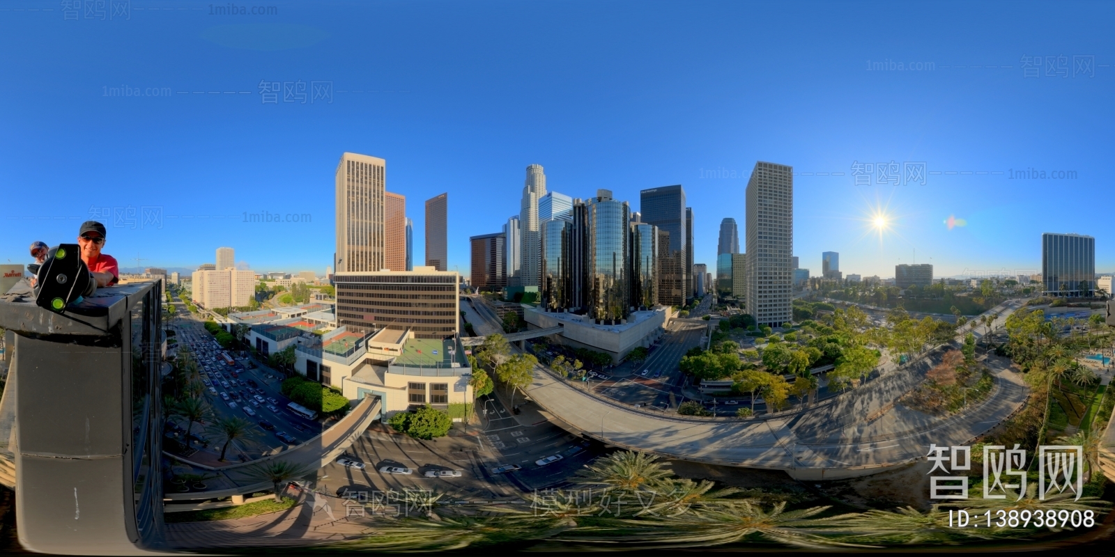 现代城市HDR贴图