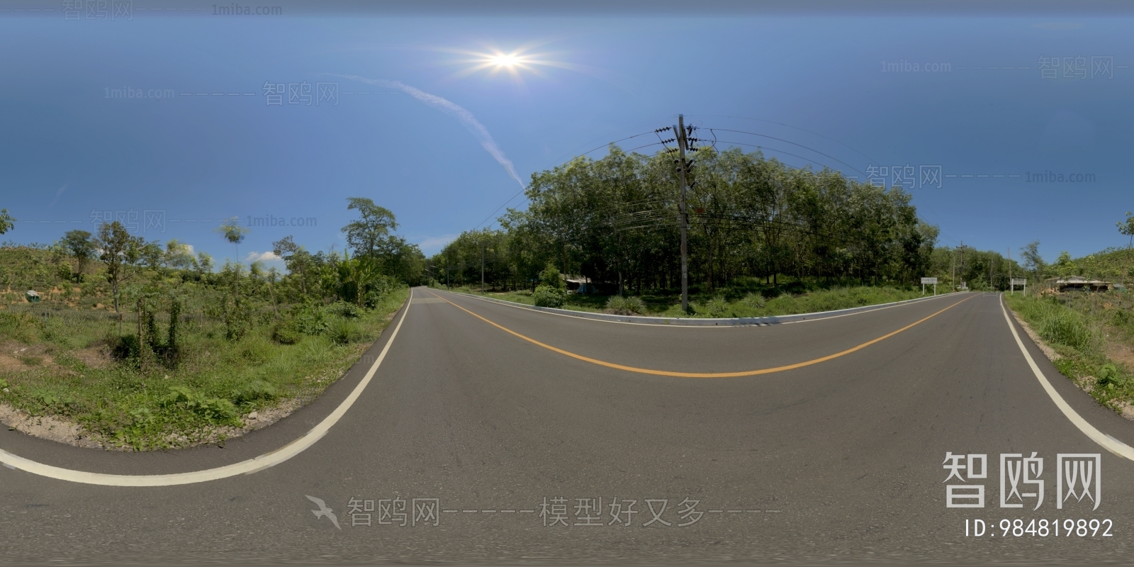 道路HDR贴图