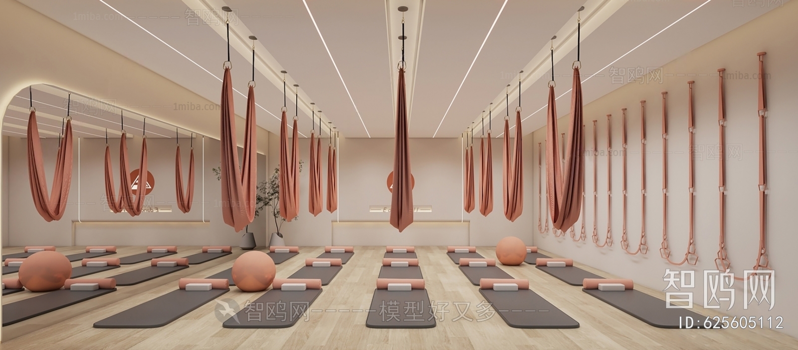 Modern Yoga Room