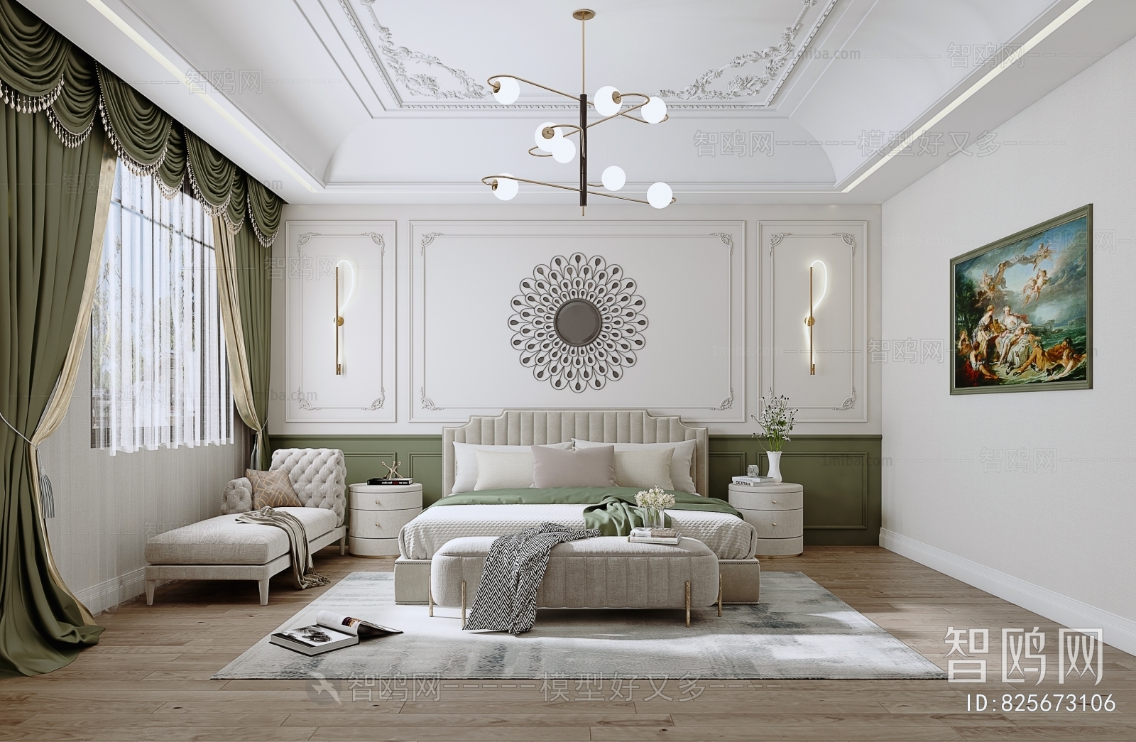 French Style Bedroom