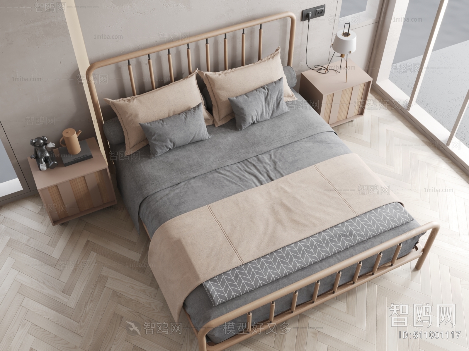 Modern Double Bed