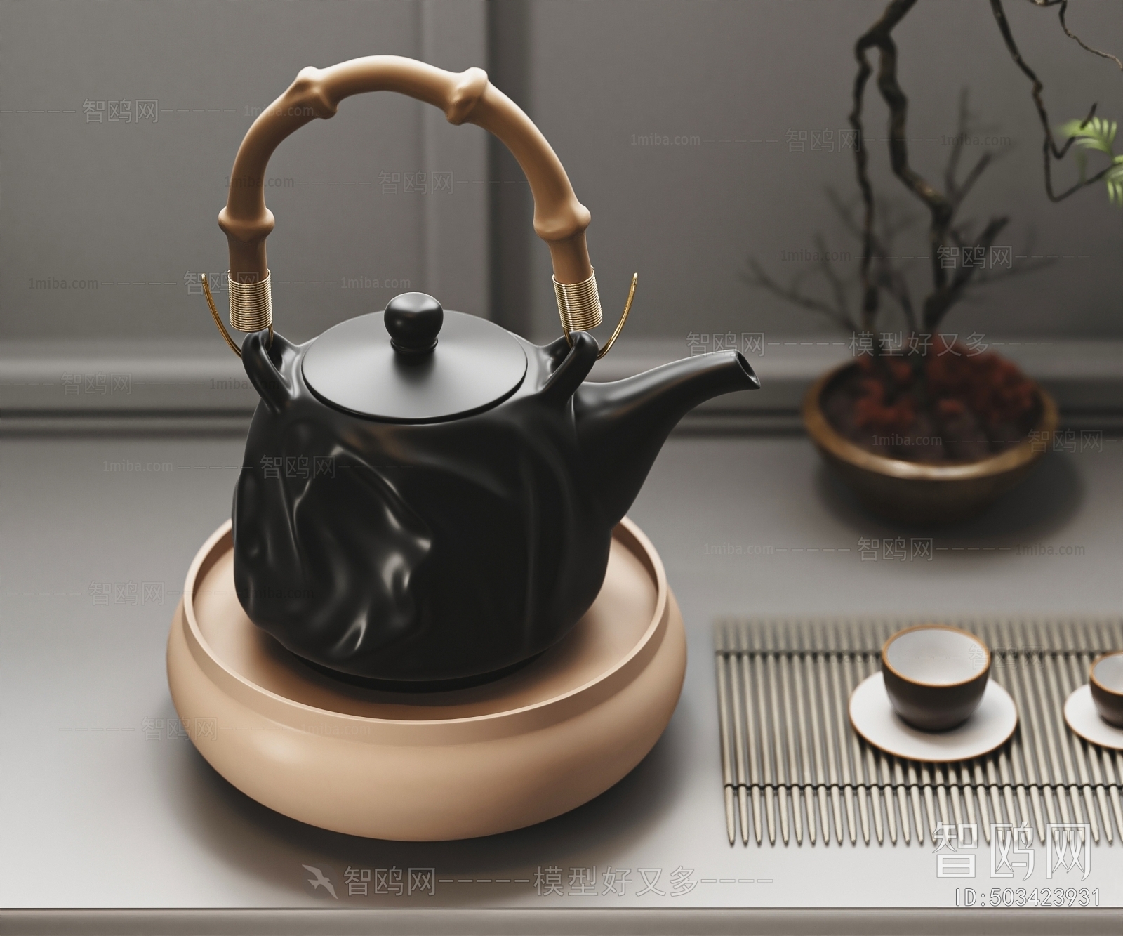 新中式茶壶茶杯