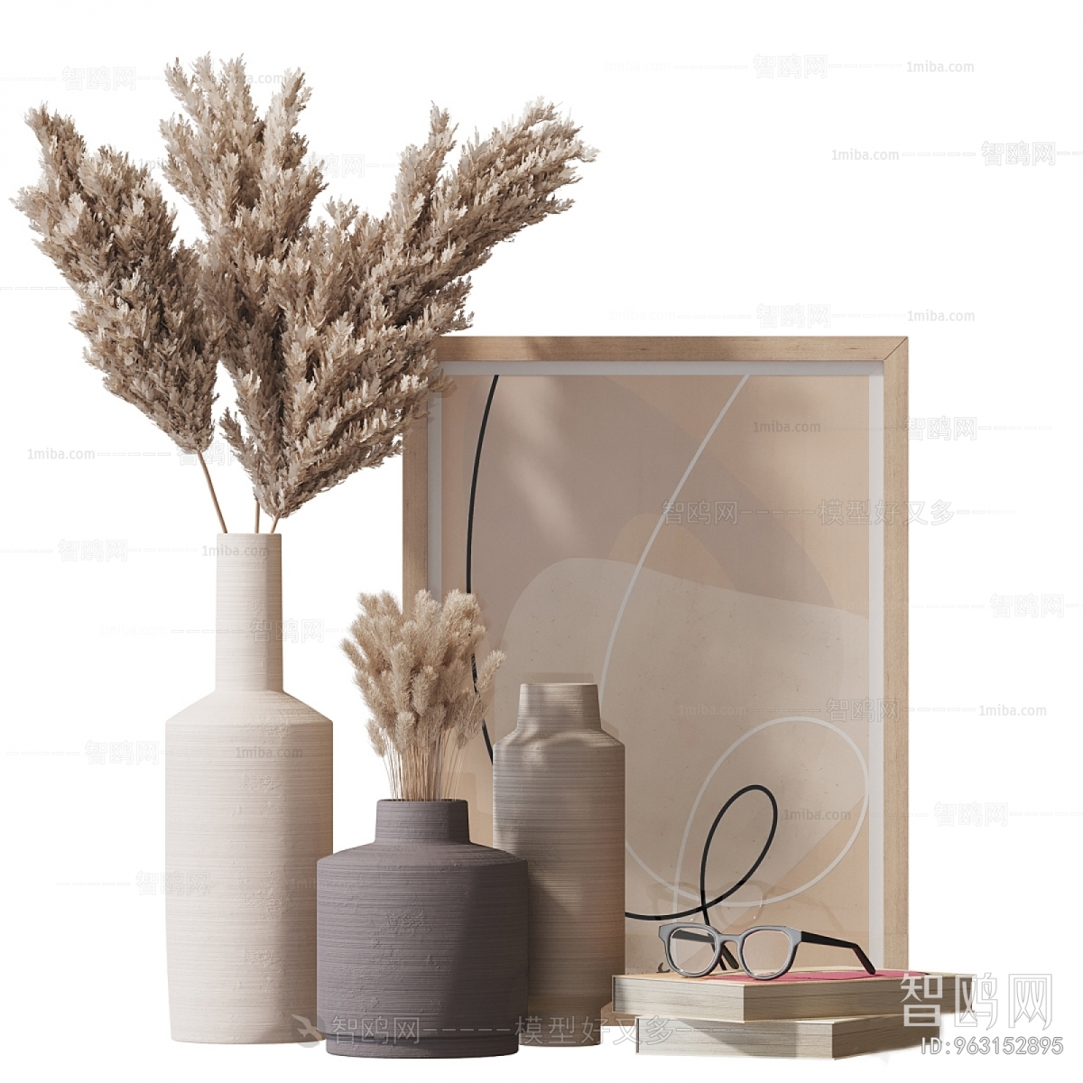 Modern Wabi-sabi Style Decorative Set