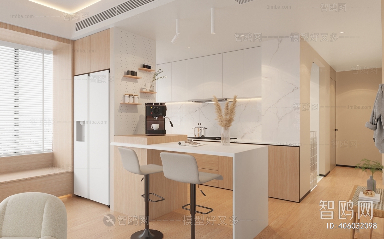 Modern Open Kitchen